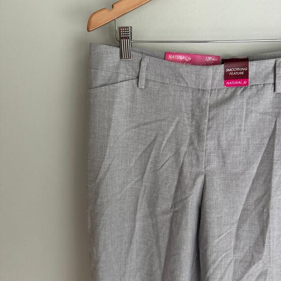 212 collection size 12P short Natural Fit gray trouser dress pants, NWT - Picture 4 of 7